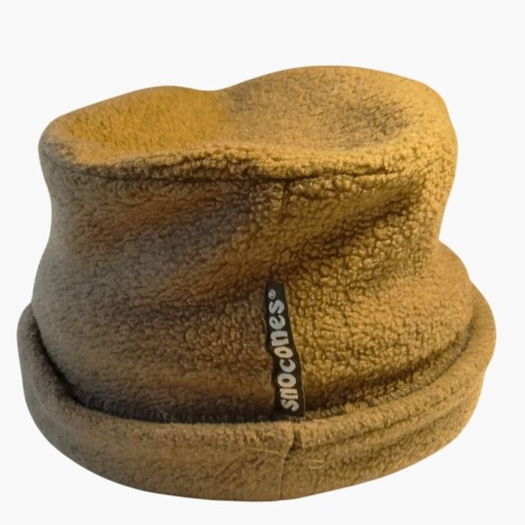 Snocones Fleece Bucket Hat Brown Cap - Picture 2 of 6